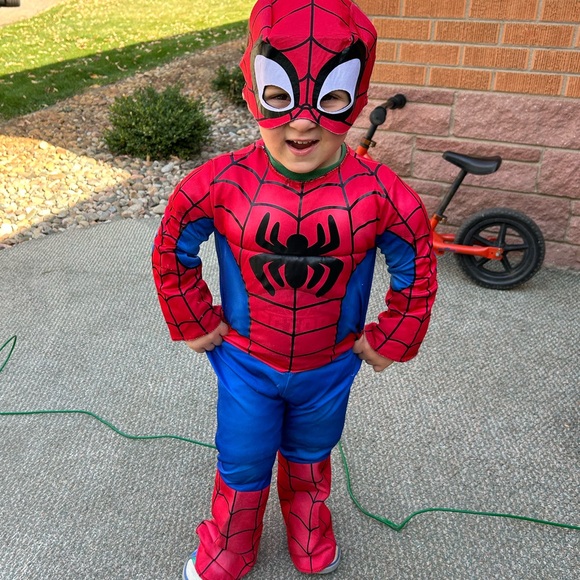 Lot of costumes—Lightening McQueen, Spiderman, T-Rex Dino - Picture 6 of 7